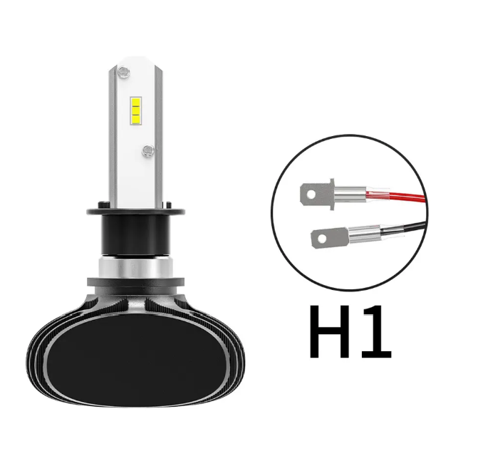 2pcs LED Car Headlight LED Bulb H1 H3 H4 H47 H8/H11 9005 LED Lights Car Canbus Headlamp Hi/Lo Beam Light Fog Lamp White 6000k