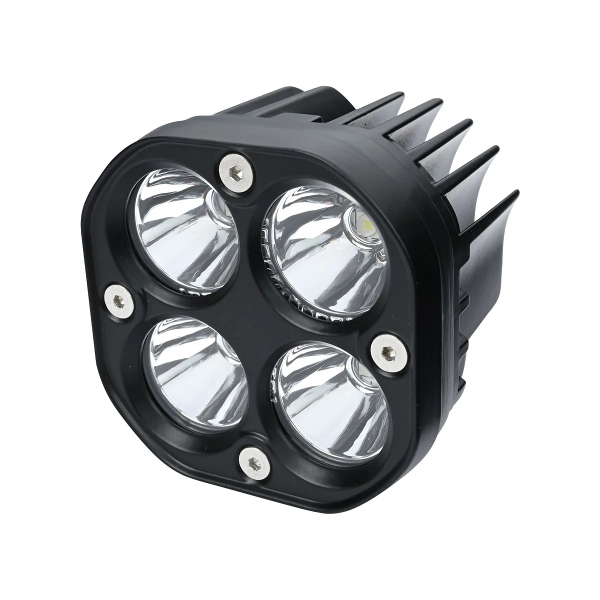 1PC LED Work Light 40W Spotlights Off-Road Vehicle Modification Motorcycle Light Engineering 6000K White Fog Lights Accessories Lamps