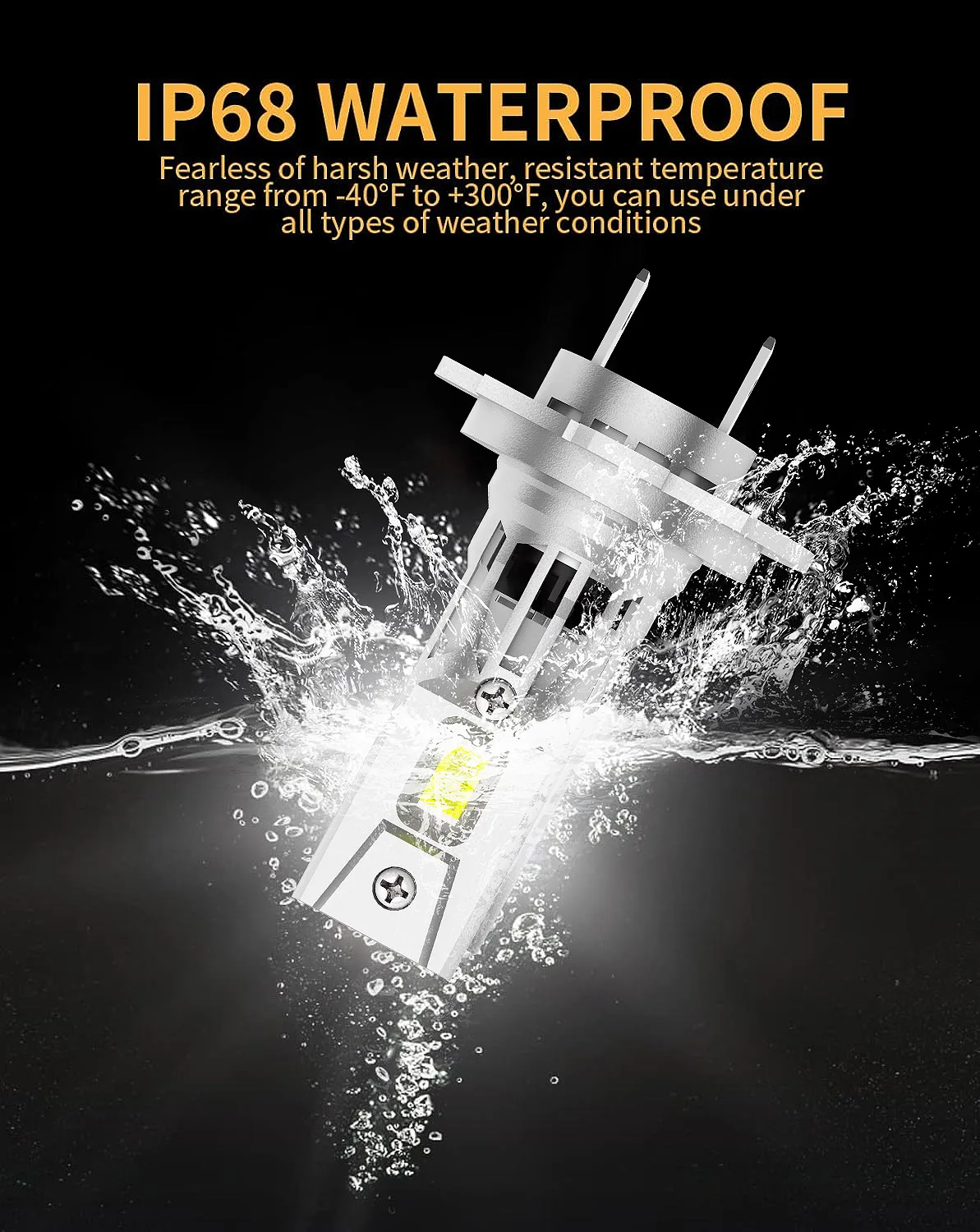 2Pcs Mini H1/H7/H8/H11 LED Car Headlight Bulb CSP For Car Headlamp 12V White 6000K Auto Fog Lamps Led Turbo Automobile