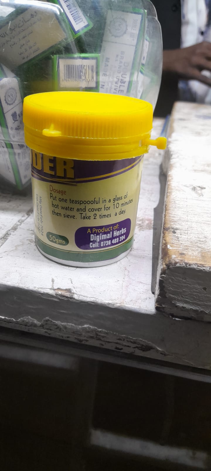uti powder