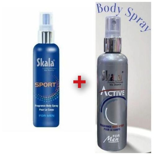Skala Sport and Skala Active Fragrance Body Sprays for Men
