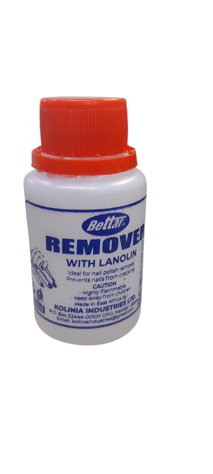 Bettar remover with lanolin