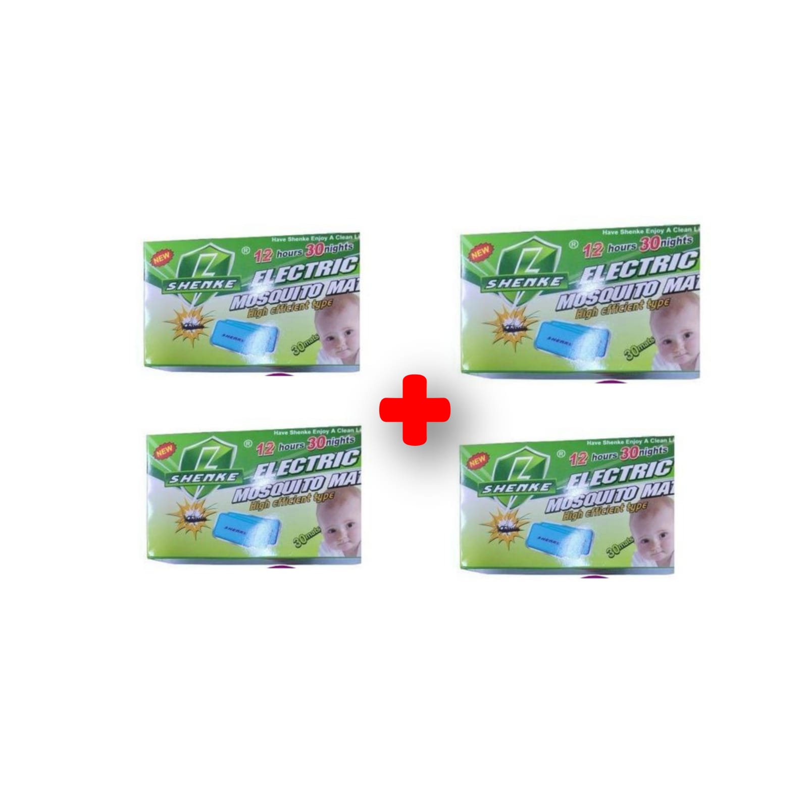 Shenke Electric Mosquito Mat - 120 mats