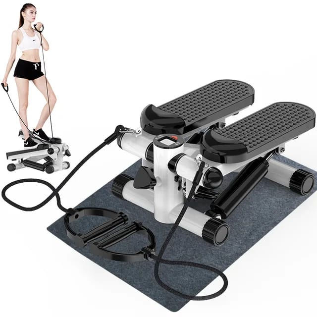 Mini stepper with Resistance Bands
