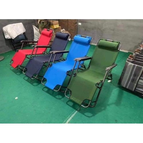 ADJUSTABLE MULTI POSITION FOLDING LOUNGE CHAIR RECLINERS FOR OUTDOOR BEACH SUN CHAISE LOUNGER DAYBED