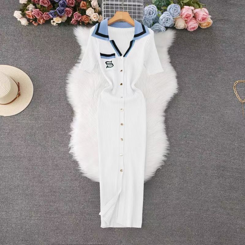 Chic Fashion Sexy Wrap Hips Knitted Maxi Dress Women Brand Fashion Embroidery Sweater Dress Elegant Office Lady Vest