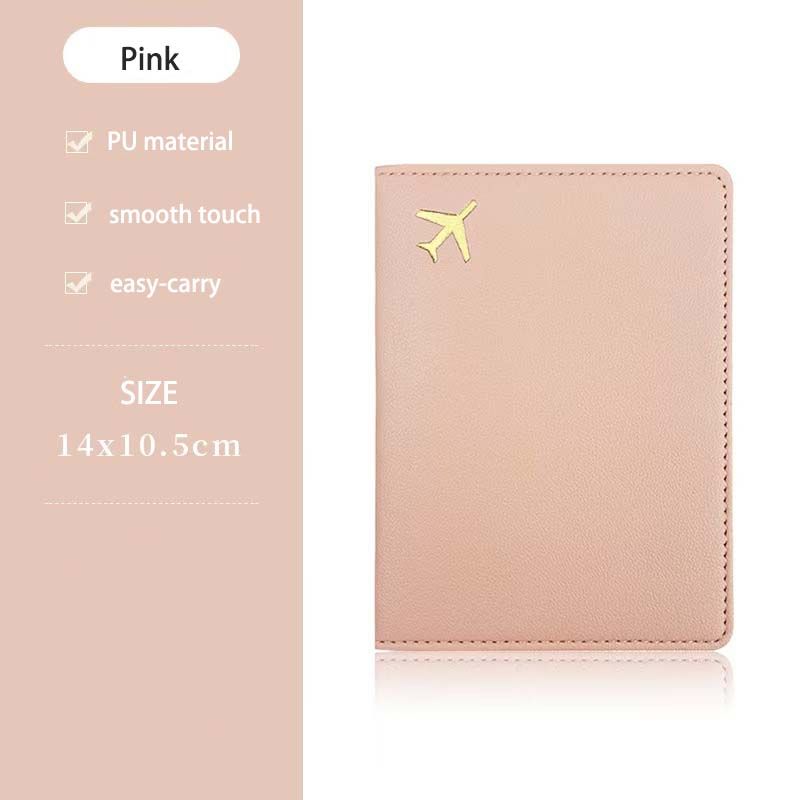 Passport Holder PU leather travel card bag Passport Cover Protective book Portable easy carry smooth touch Ultra-Thin Passport Holder