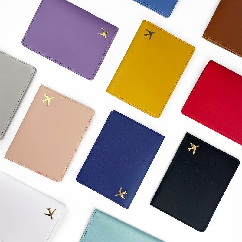 Passport Holder PU leather travel card bag Passport Cover Protective book Portable easy carry smooth touch Ultra-Thin Passport Holder