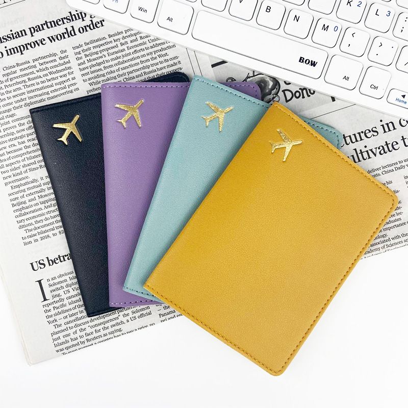 Passport Holder PU leather travel card bag Passport Cover Protective book Portable easy carry smooth touch Ultra-Thin Passport Holder