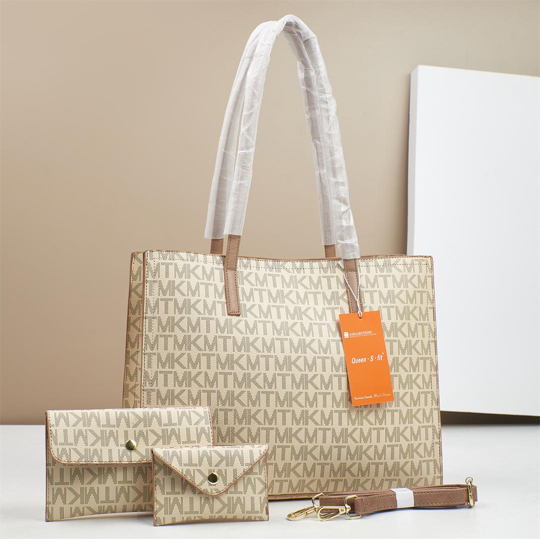 [ EMBRACE THE LATEST TREND 🤩🤩✨ !!! ] 3 IN 1 Brand New Very High Quality Stylish and Luxurious Comfortable Ladies Handbag Exclusive and Enticing .Designed With Durability and Functionality ✔👌