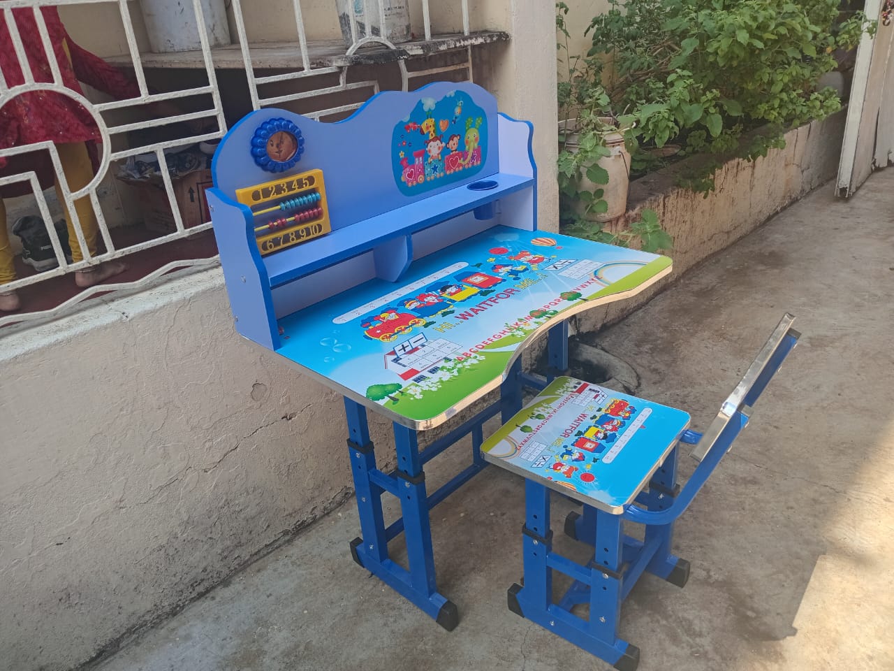 [ KILIMALL AMAZING OFFERS 🤩🤩✨...DON'T MISS OUT !!! ] 2 IN 1 Brand New Very High Quality Stylish and Luxurious kids Study Table..Designed With Durability and Functionality