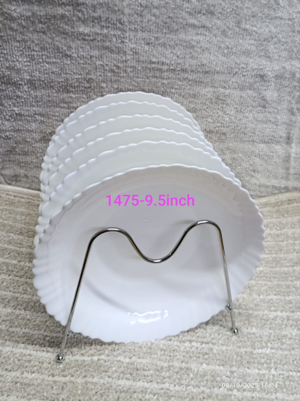🍽️ Deep Plate 1479 (6 pcs set) 💯 Stylish & durable design for everyday meals 🌟 Perfect for family dining, hotels & restaurants 🏡 Easy to clean & long-lasting tableware ✨