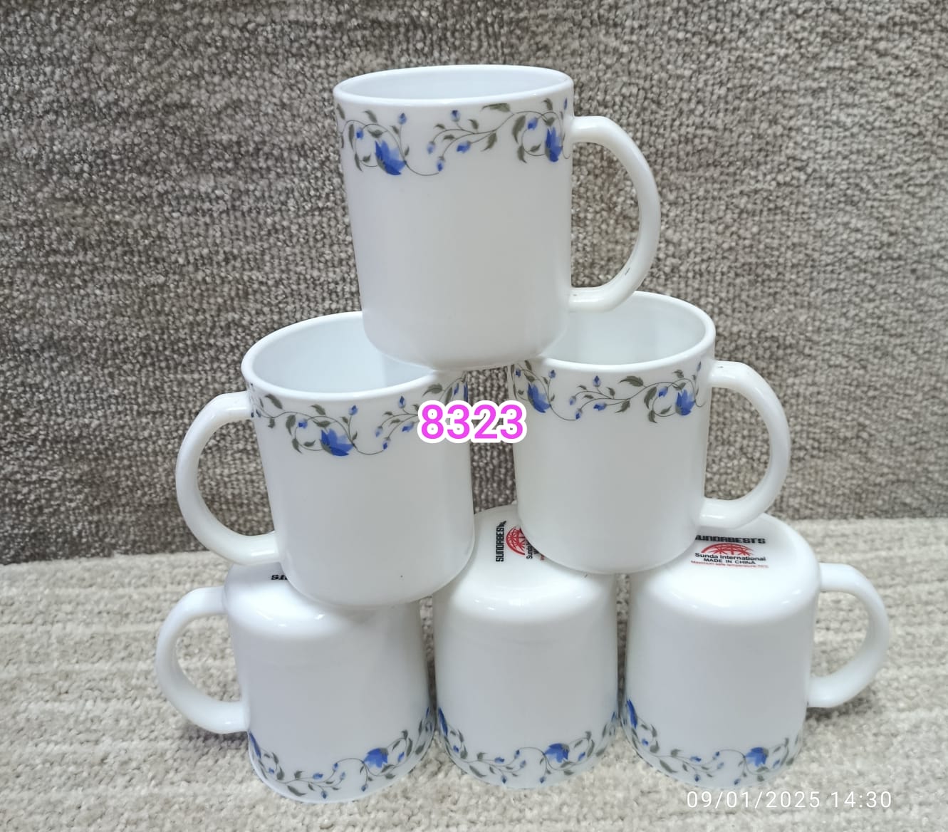 ☕ Sunda Luminarc Cup Set (6 pcs) 💯 Stylish & durable glass cups 🌟 Perfect for tea, coffee, home, cafes & restaurants 🏡 Easy to clean & elegant for everyday use ✨