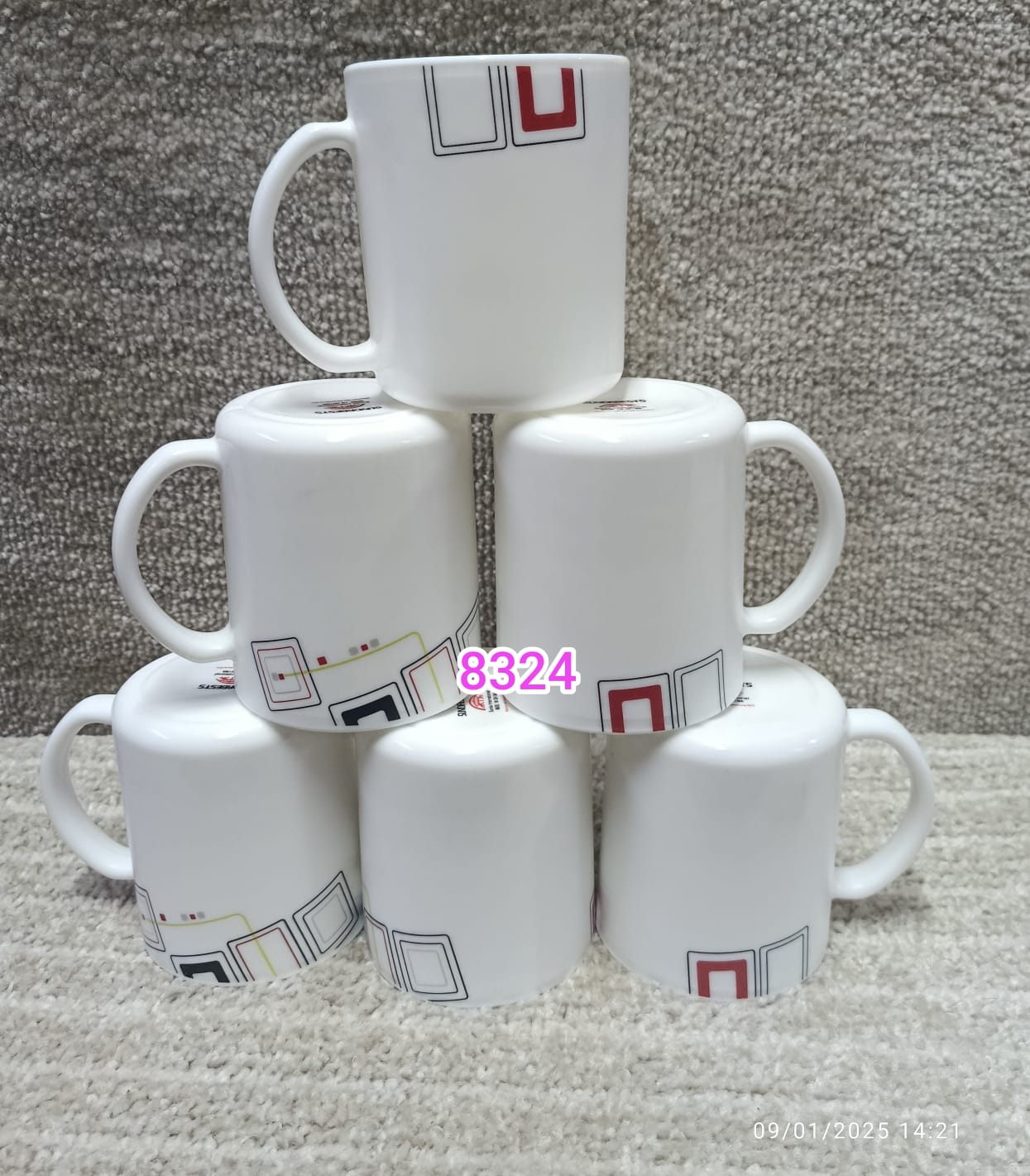 ☕ Sunda Luminarc Cup Set (6 pcs) 💯 Stylish & durable glass cups 🌟 Perfect for tea, coffee, home, cafes & restaurants 🏡 Easy to clean & elegant for everyday use ✨