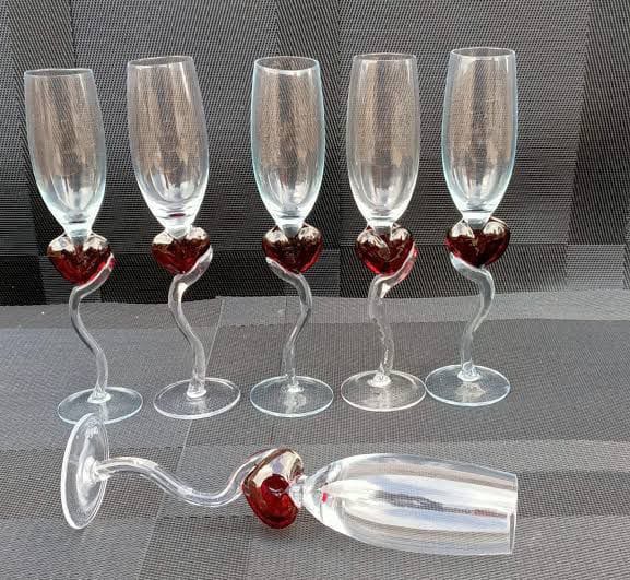 🔴 FINAL OFFER 🔴 6PCS Champagne glasses - Modern And Easy To Clean