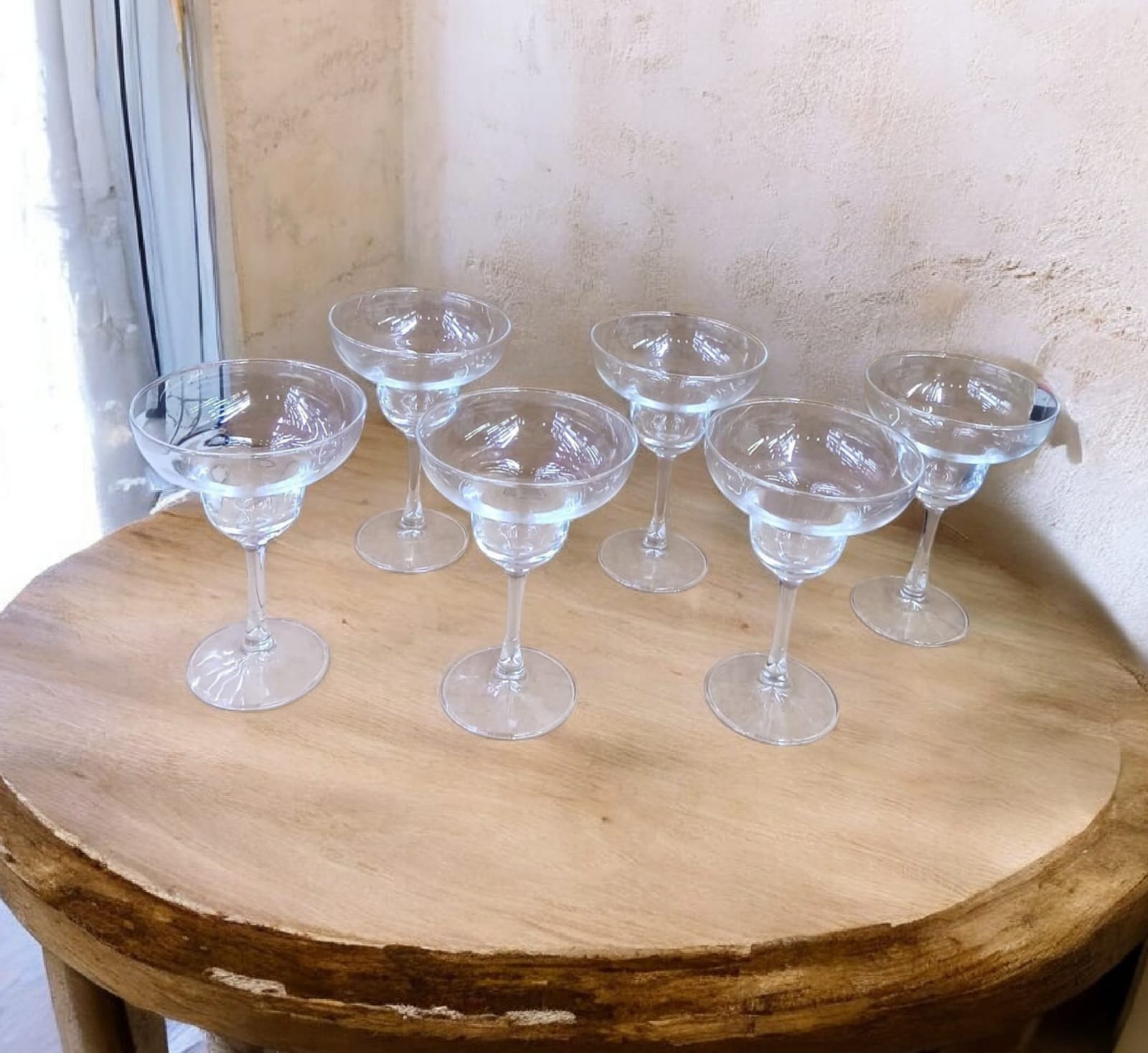 🔥 TODAY OFFER 🔥 6PCS Margarita Glasses – Modern, Clear & Easy-to-Clean