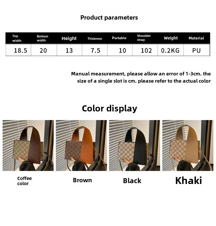 Newly arrived fashionable handbag, crossbody bag, patchwork shoulder bag, fashionable and versatile birthday gift, Valentine's Day gift