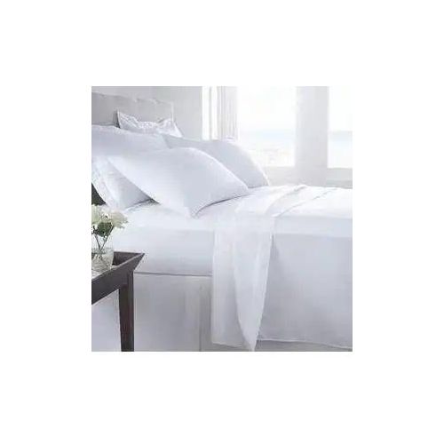 CLEARANCE OFFER 6PCs White Bedsheets 6*7 (2 pcs bedsheets & 4 pcs pillow cases)