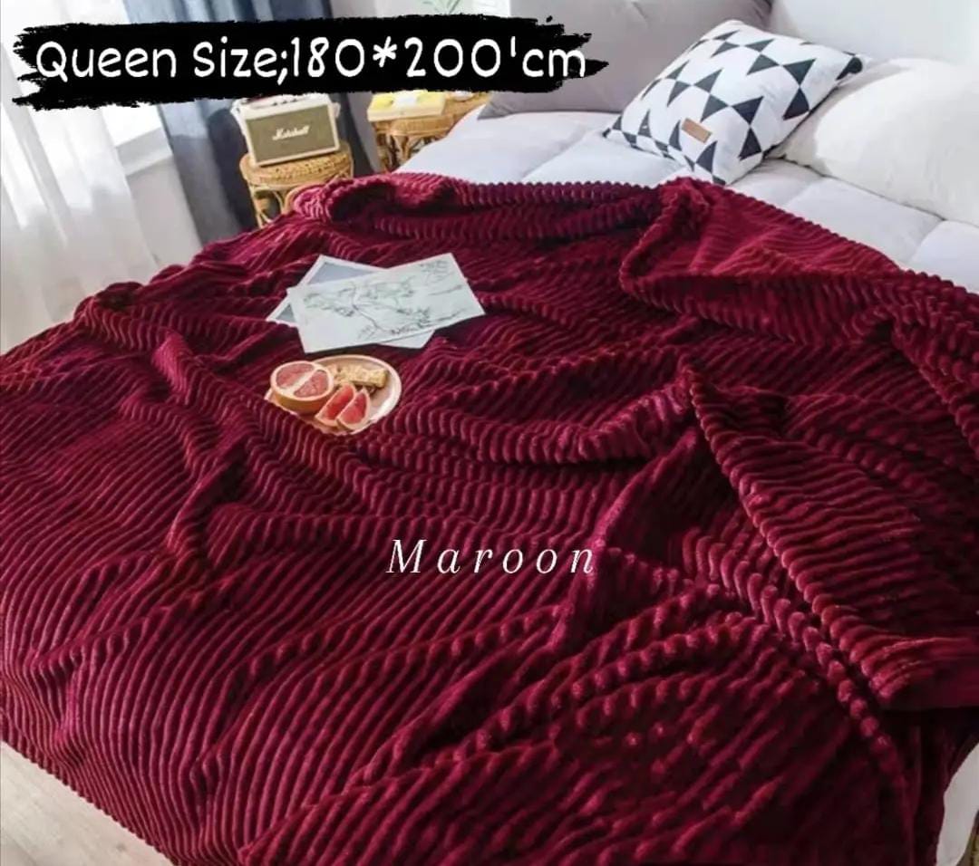 CLEARANCE OFFER Fleece Cozy Warm Velvet Throw Blanket 6*6