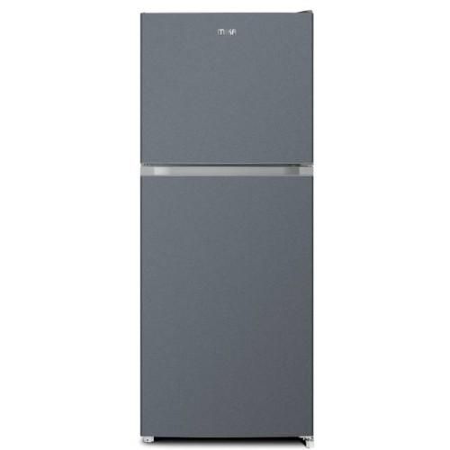 CLEARANCE OFFER Mika 138L Double Door Refrigerator Top Mounted Freezer 2 Star Energy Rating Direct Cool Deodorizer-Smell Buster
