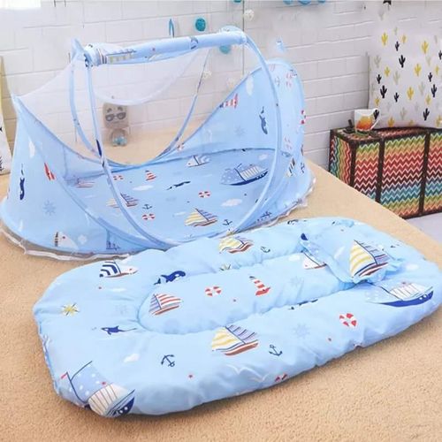 CLEARANCE OFFER Fashion Foldable Baby Bassinet Sleeping Nest Mosquito Net
