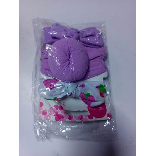 CLEARANCE OFFER Baby Head Wrap Headband Big Bow Band 3pcs