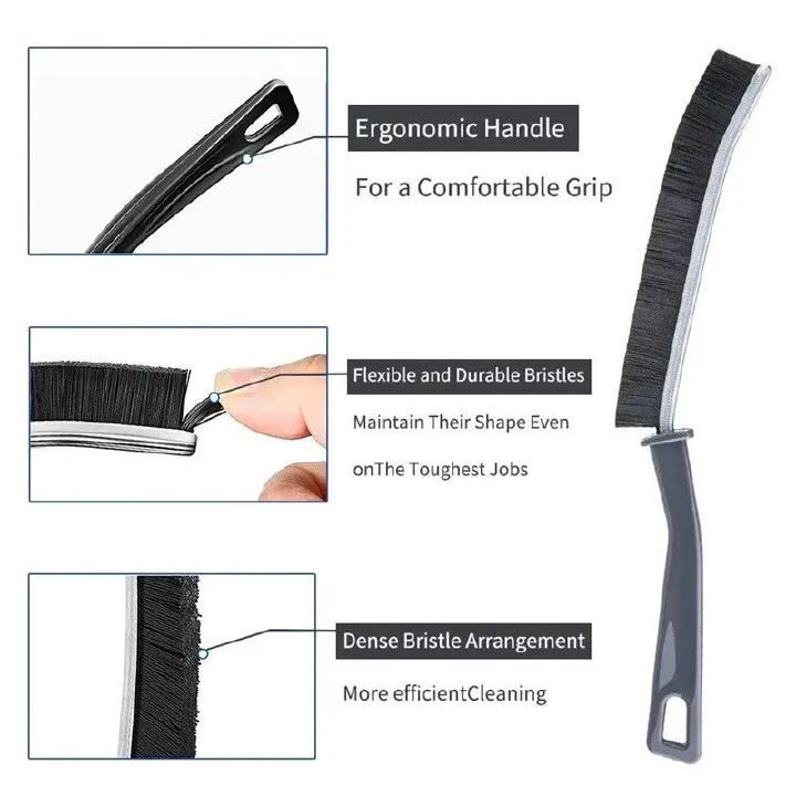 Durable Grout Gap Cleaning Brush Kitchen Toilet Tile Joints Dead Angle Hard Bristle Cleaner Brushes For Shower Floor Line