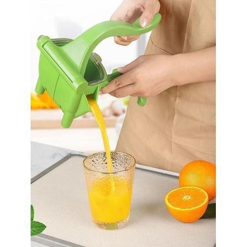 Manual Juicer - Multi-Functional Home Use Small Juice Extractor - Hand Press Juice Squeezer with Pulp Separator