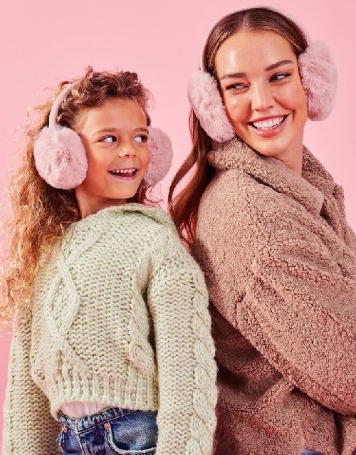 General Winter Warm Earmuffs Cute Plush Fur Headphones Ear Warmer