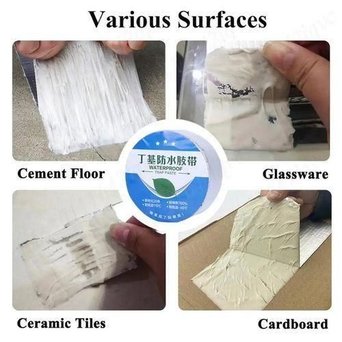 Strong Tape Butyl Seal Rubber Aluminum Foil Waterproof Tape Repair