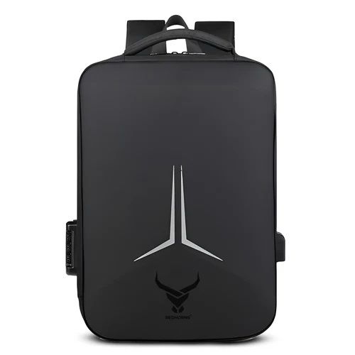 WATERPROOF DESIGN: The backpack is crafted from durable Oxford fabric with a waterproof coating, ensuring your belongings stay dry even in wet conditions, safeguarding your laptop and other electronic