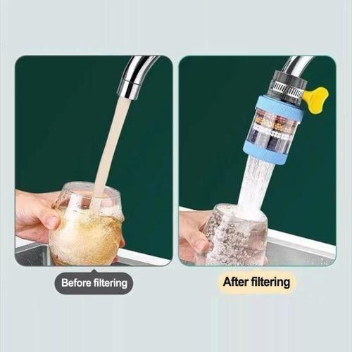Kitchen Faucet Tap 6 Layers Activated Carbon Water Filter Purifier
