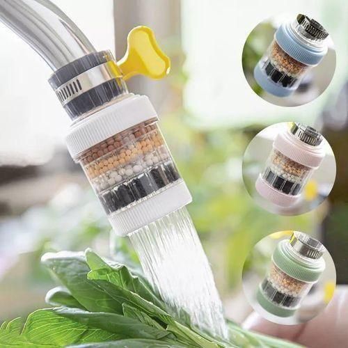 Kitchen Faucet Tap 6 Layers Activated Carbon Water Filter Purifier