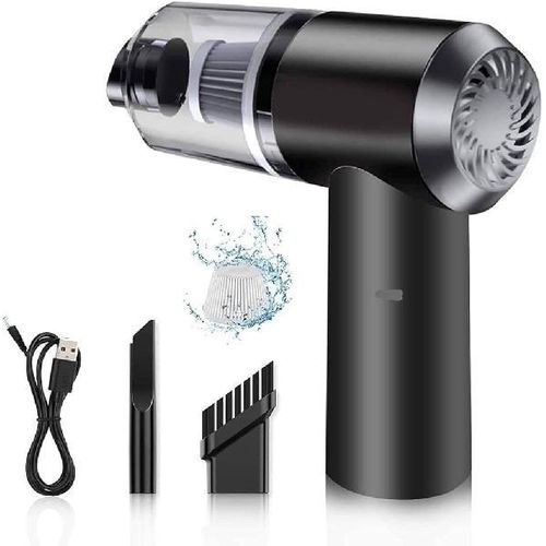 2 in 1 Handheld Vacuum 6000Pa, Powerful Hand-held car & home Vacuum Cleaner