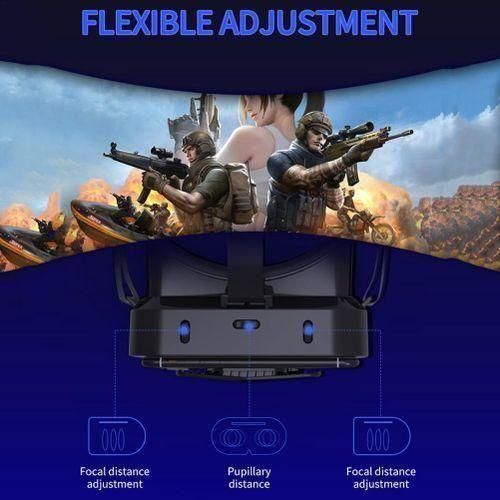 VR SHINECON VR glasses For 4.7-7.0 Inches/Android/WIN/IOS Smartphone Head-mounted 3D VR Headset Virtual Reality Glasses For Phone Movies Video Games