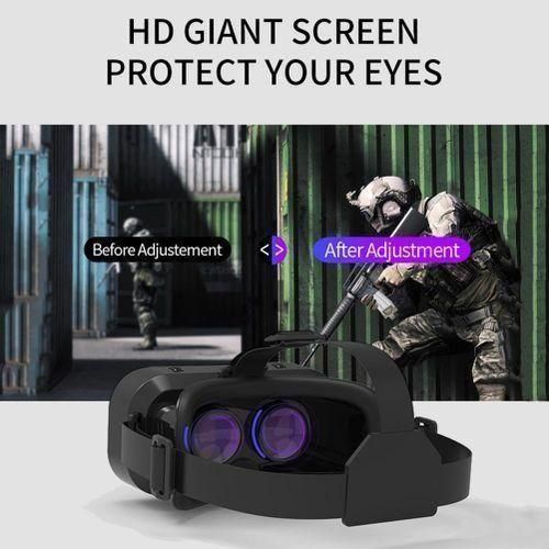 VR SHINECON VR glasses For 4.7-7.0 Inches/Android/WIN/IOS Smartphone Head-mounted 3D VR Headset Virtual Reality Glasses For Phone Movies Video Games