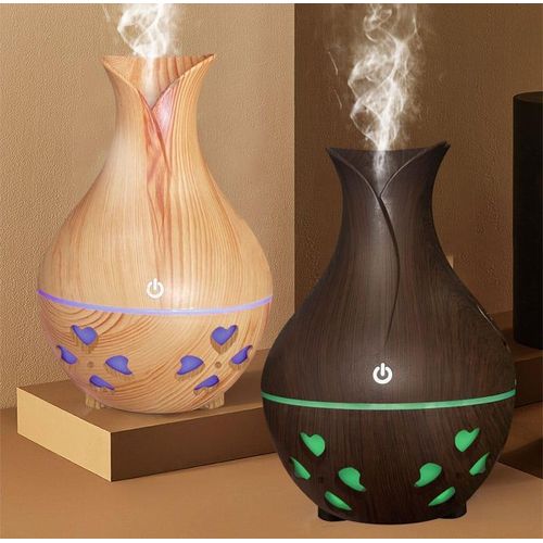 Essential Oil Diffuser Ultrasonic Humidifier With LED Light