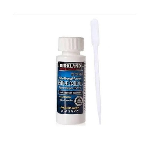 Kirkland Minoxidil 5% Extra Strength Hair Regrowth 1 Month with dropper