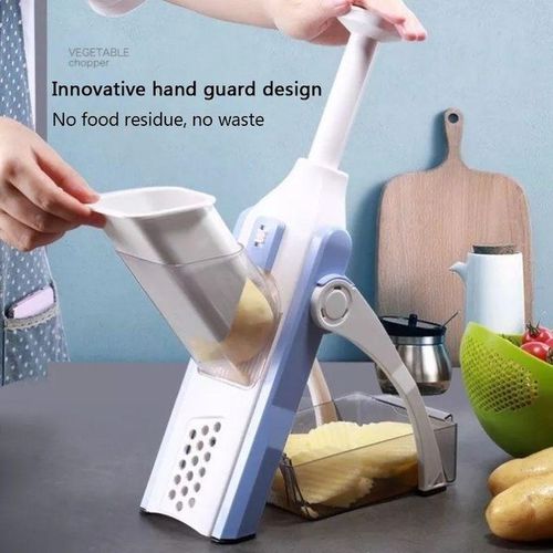All In 1 Vegetable Safe Mandoline Slicer Cutter Chopper