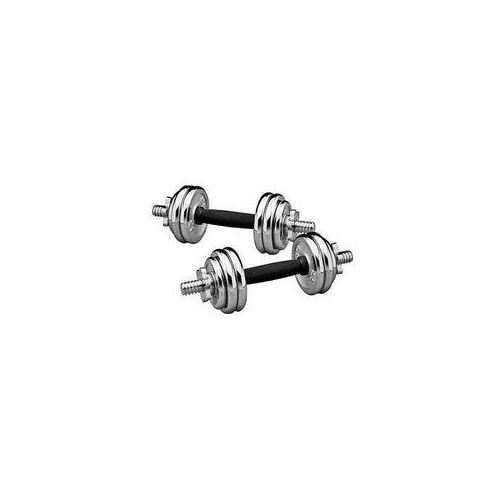 20KG Antislip & Adjustable Chrome Dumbell With Case For Home/Gym Workouts/ Exercises/Strength Training