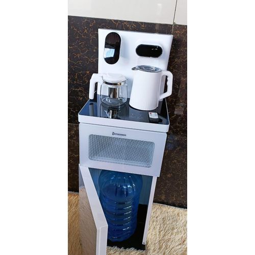WATER DISPENSER. Premier Executive Hot & Cold Bottom Load Water Dispenser with Coffee Maker, Durable, modern, and easy to clean for long-lasting performance, Overheat Protection.