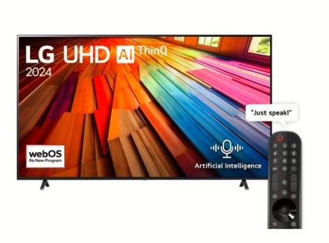 LG 55" 55NANO80T6A NanoCell TV 4K - WebOS24, Magic Remote, HDR10 Pro