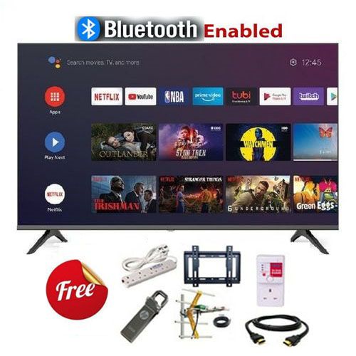 Vitron SMART Android TV 43" Inch,FRAMELESS, BLUETOOTH, WI-FI, NETFLIX,YOUTUBE