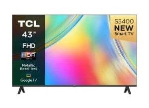 TCL 43S5400 43" Full HD Google Tv With Voice Control
