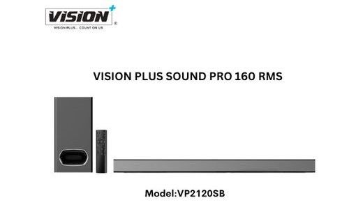 Vision Plus VP2120SB, 2.1CH, 160W Soundbar Speaker System