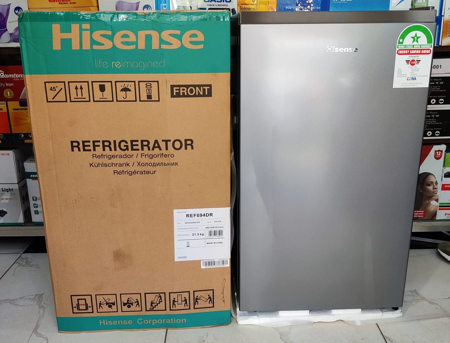 Hisense 94L Mini- Fridge