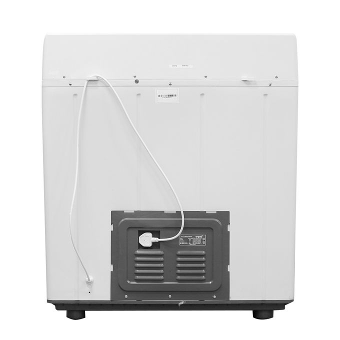 VON VALS-75BWY, 7.5 KGTwin Tub Washing Machine,White