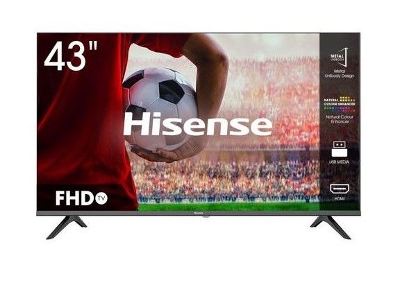 Hisense 43" Inch, A4 Series, FHD, Frameless Smart VIDAA OS TV (2YRs WRTY)