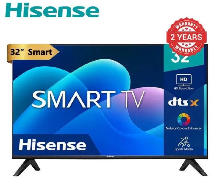 HISENSE 32 Inch A4 Series, FHD, Frameless Smart VIDAA OS TV