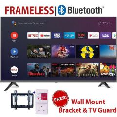 GLD 32 Inch, Bluetooth Enabled, Frameless, Android OS Smart TV